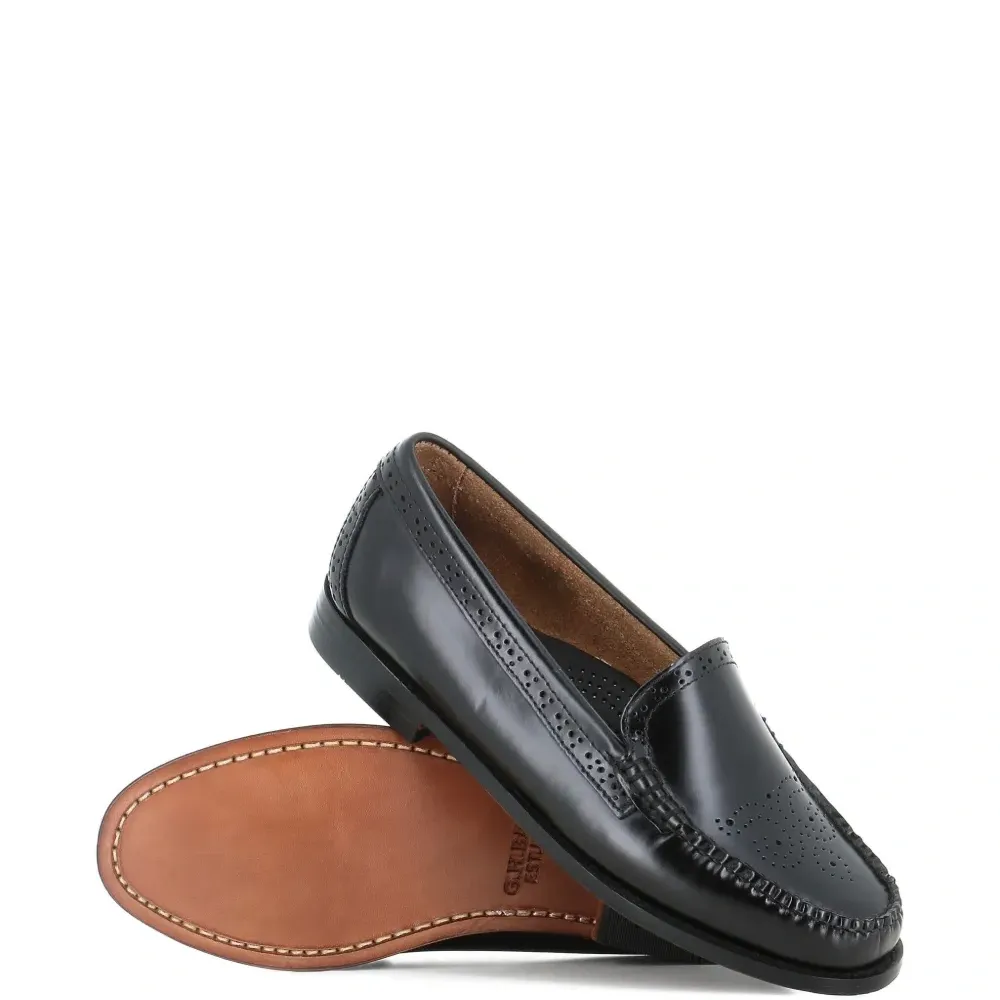 Лоферы с брогированием