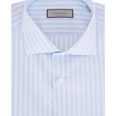 Рубашка в полоску на пуговицах