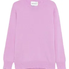 Свитер с круглым вырезом