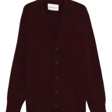 Кардиган с V-образным вырезом