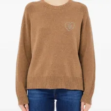 Трикотаж с сердечным мотивом