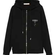 Толстовка на молнии с нашивкой-логотипом