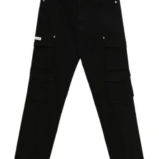 Джинсы с накладными карманами