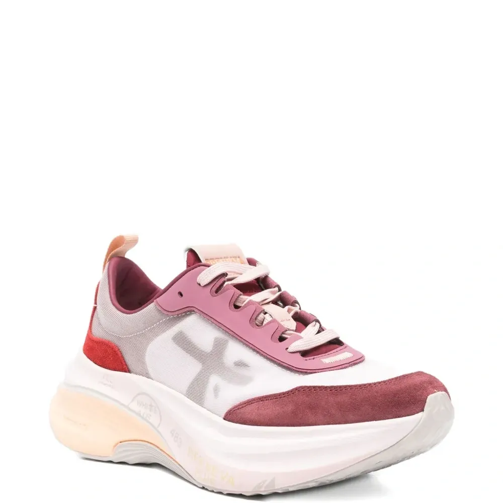 Кроссовки Hill 7856 из замши с панелями