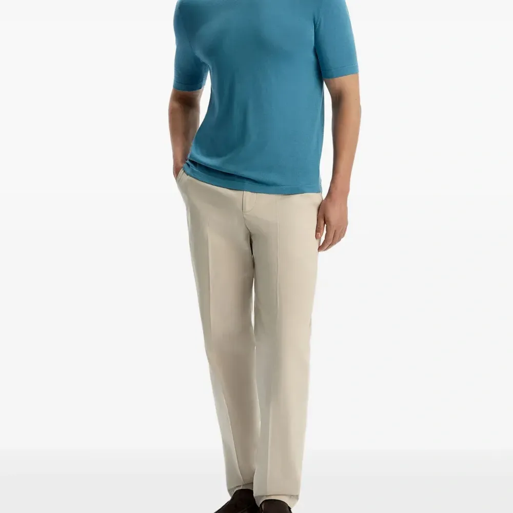 Футболка из шелка и хлопка