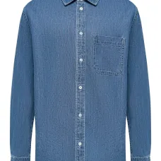 Джинсовая рубашка