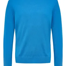 Свитер с круглым вырезом