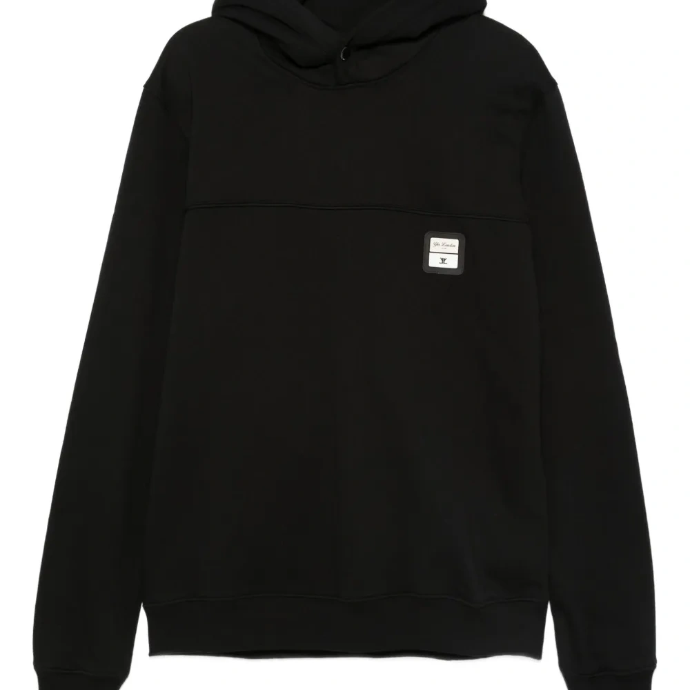 Худи с нашивкой-логотипом