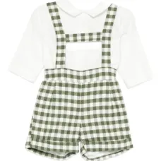 Комбинезон в клетку "гингем"