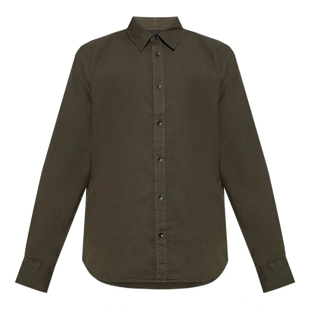 Рубашка с длинными рукавами на пуговицах