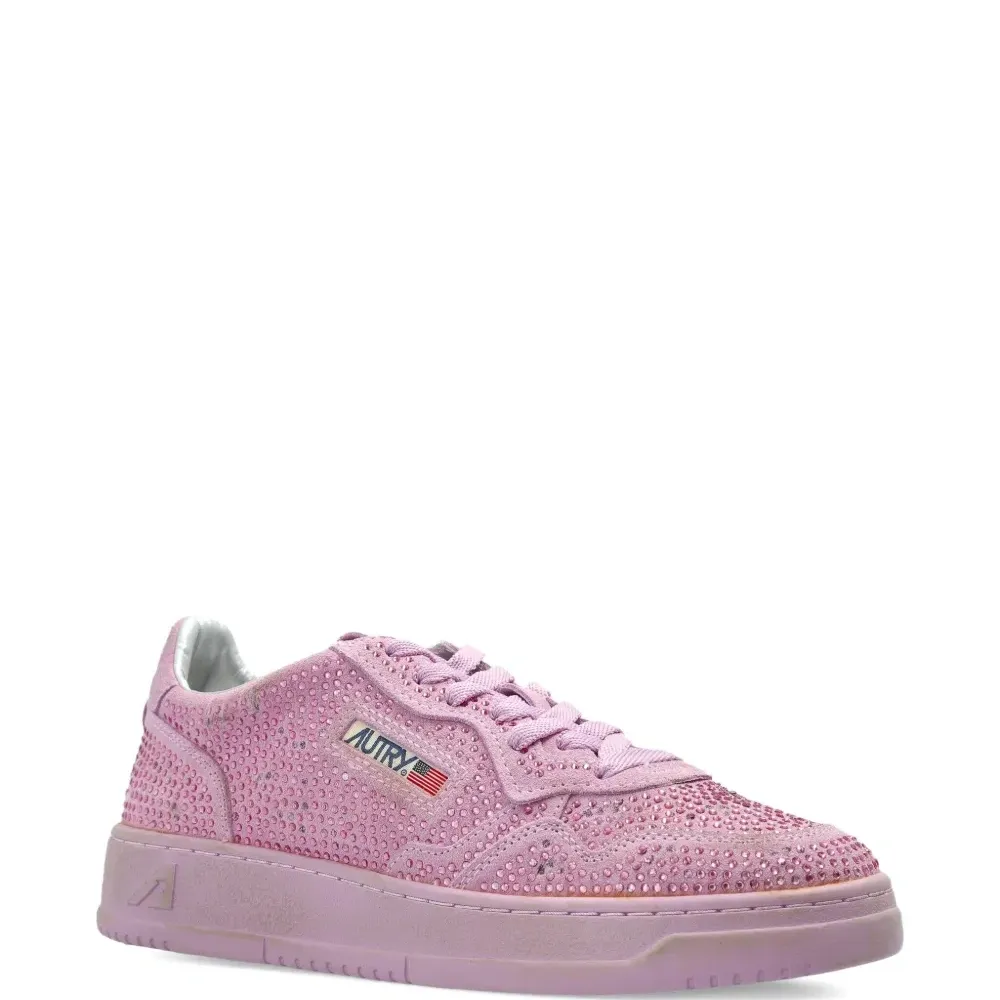 Кроссовки с кристаллами