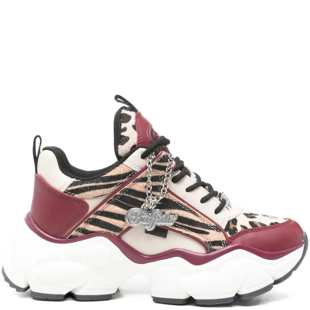 Кроссовки Binary Glam с анималистичным принтом