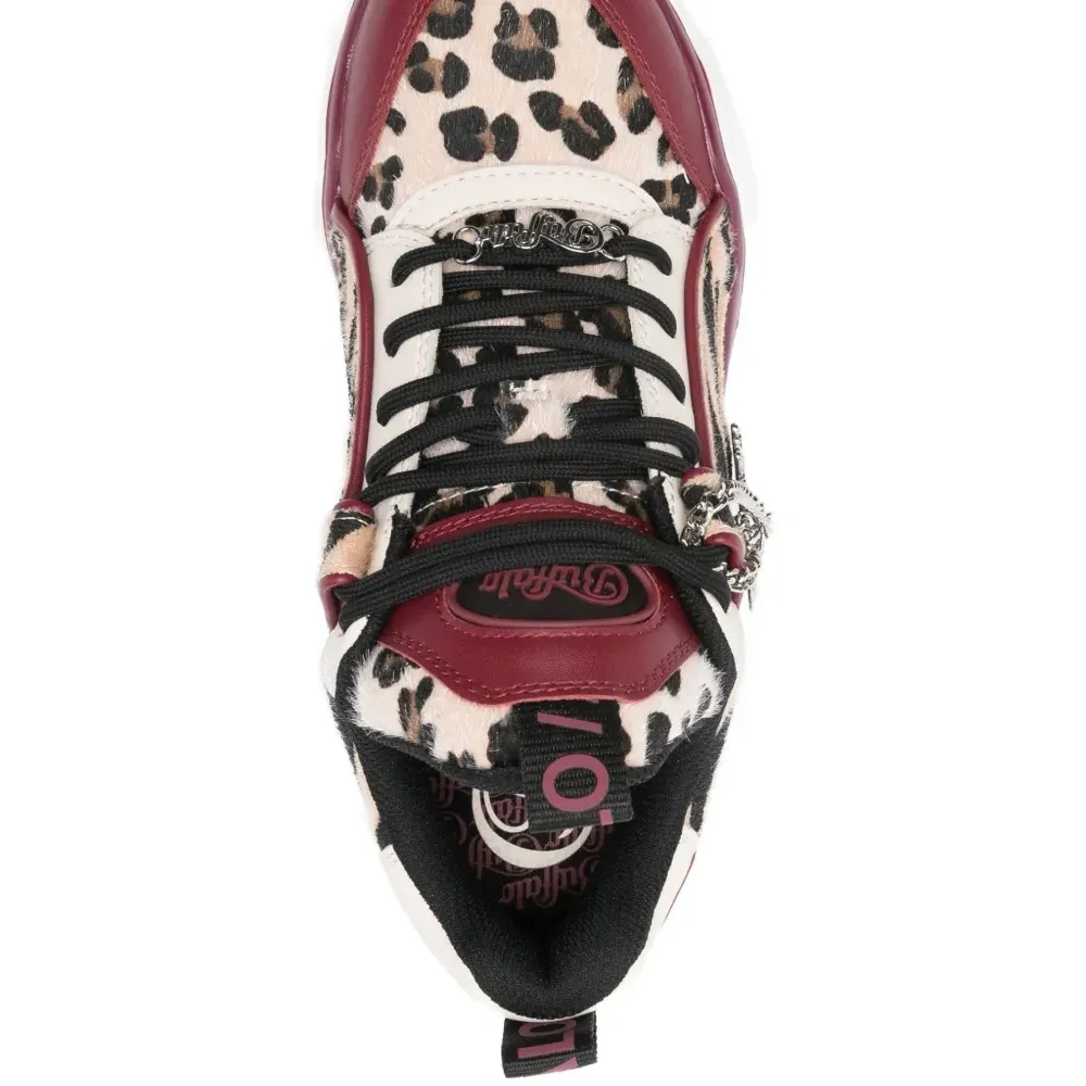 Кроссовки Binary Glam с анималистичным принтом