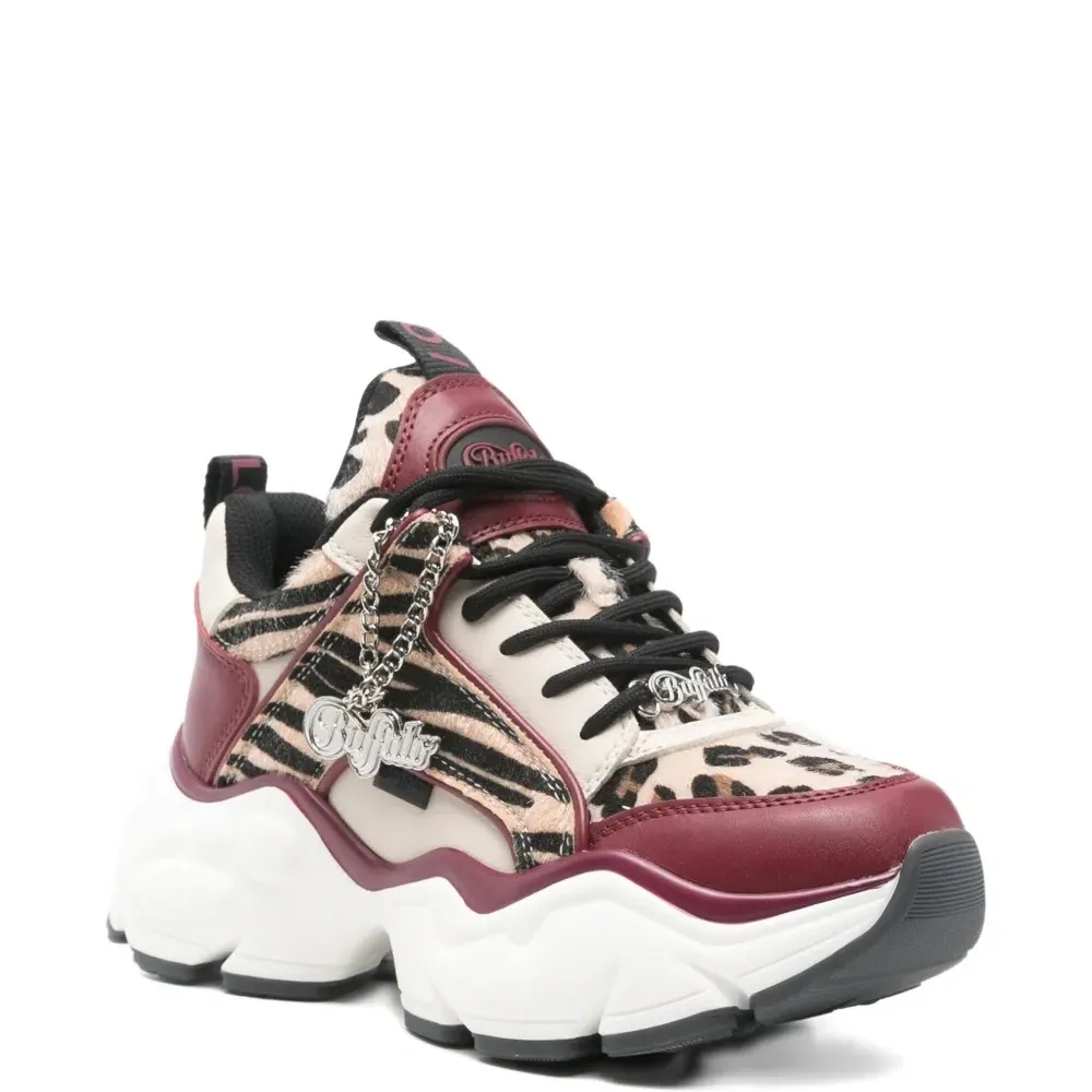 Кроссовки Binary Glam с анималистичным принтом