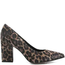 Туфли-лодочки с леопардовым принтом и заострённым носком