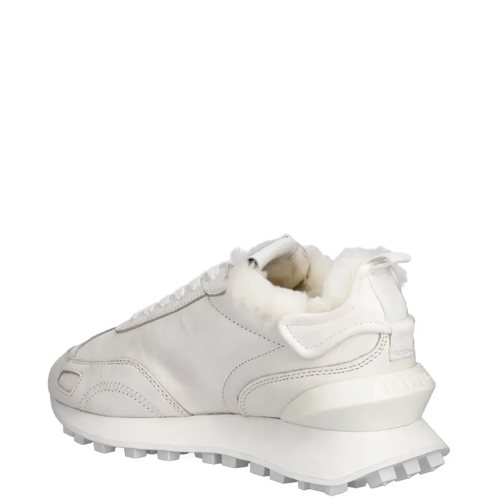 Кеды на шнуровке с логотипом