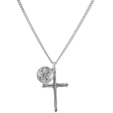Ожерелье с логотипом в форме креста Scudo