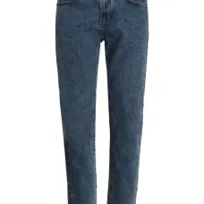 Джинсы с нашивкой-логотипом