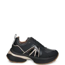 Панельные кроссовки на платформе Victoria