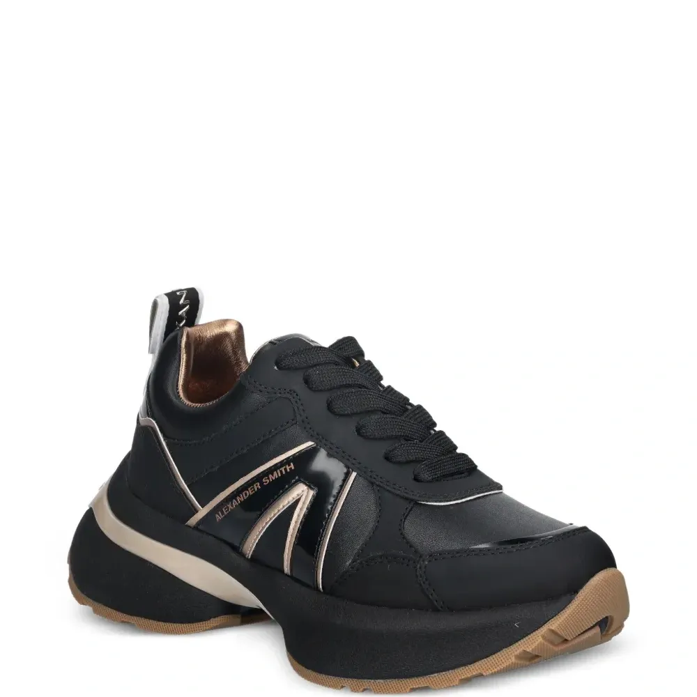 Панельные кроссовки на платформе Victoria