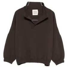 Свитшот с V-образным вырезом