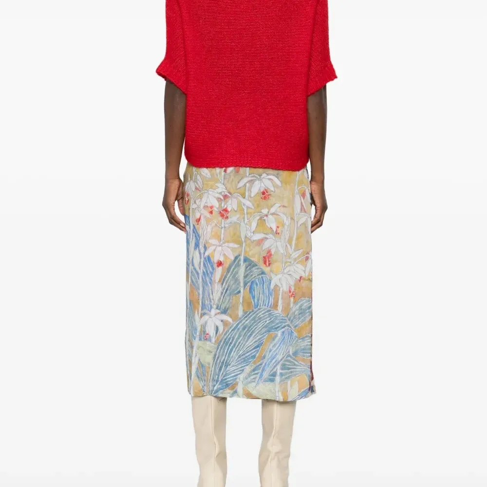 Трикотажный топ с короткими рукавами