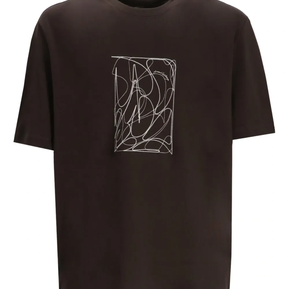 Футболка с графичным принтом