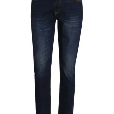 Джинсы с нашивкой-логотипом