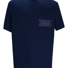 Футболка с накладным карманом