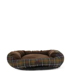 Лежак для питомца в клетку тартан