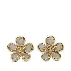 Серьги в виде цветов