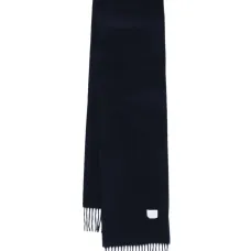 Кашемировый шарф с бахромой