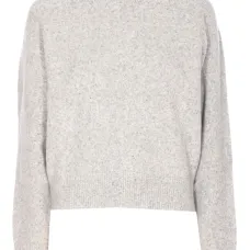 Свитер с круглым вырезом