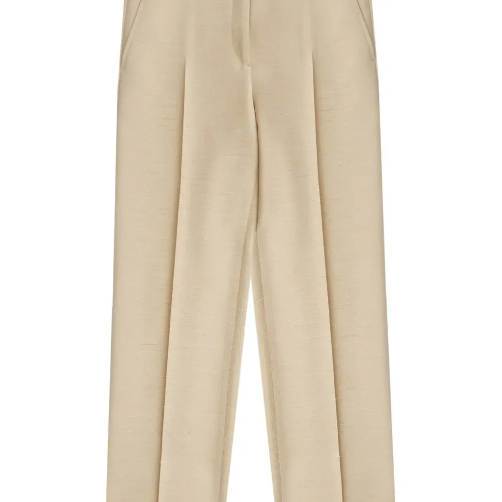 Брюки с потайной застежкой