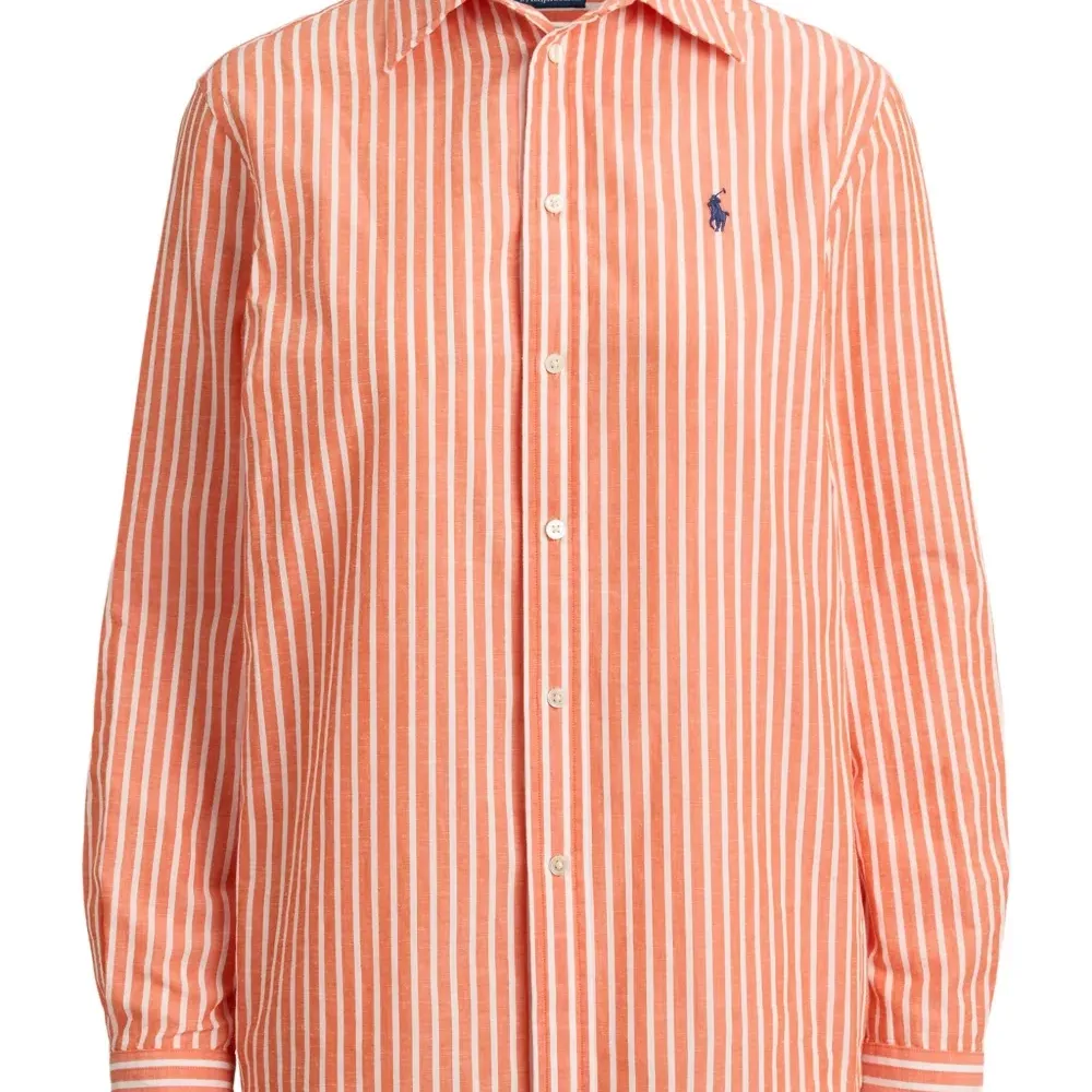 Полосатая рубашка на пуговицах