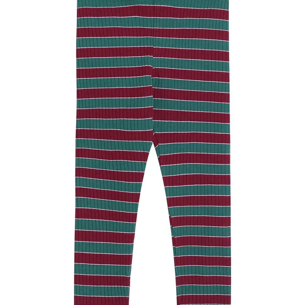 Полосатые леггинсы