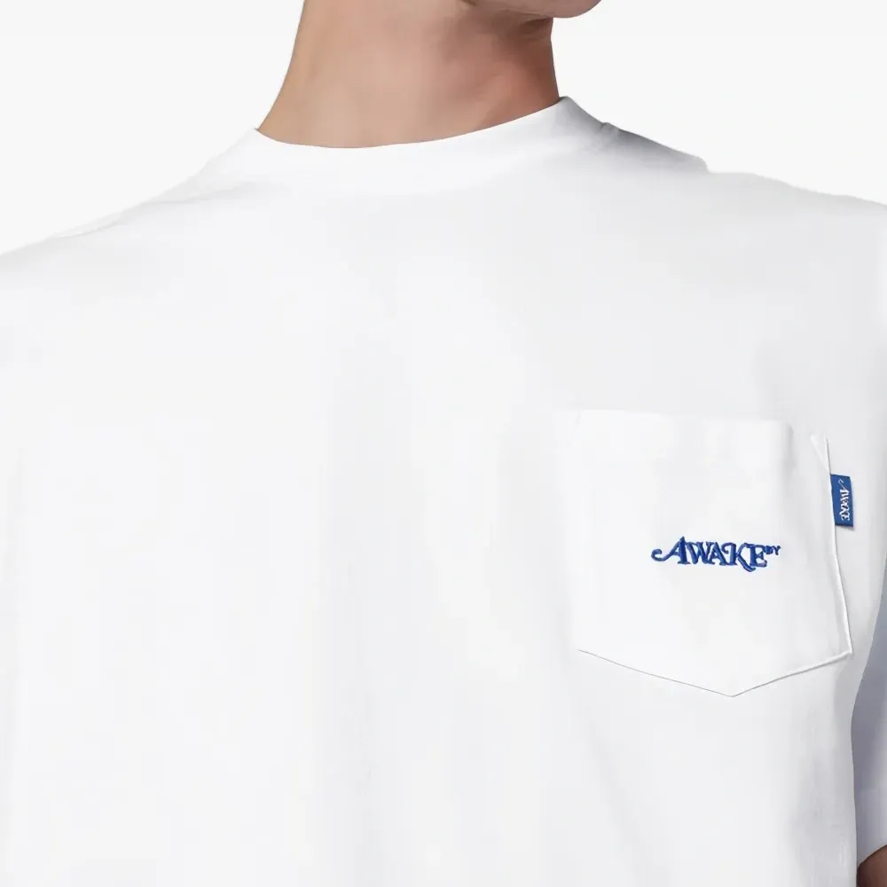 Футболка с накладным карманом