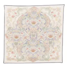 Шелковый платок с принтом