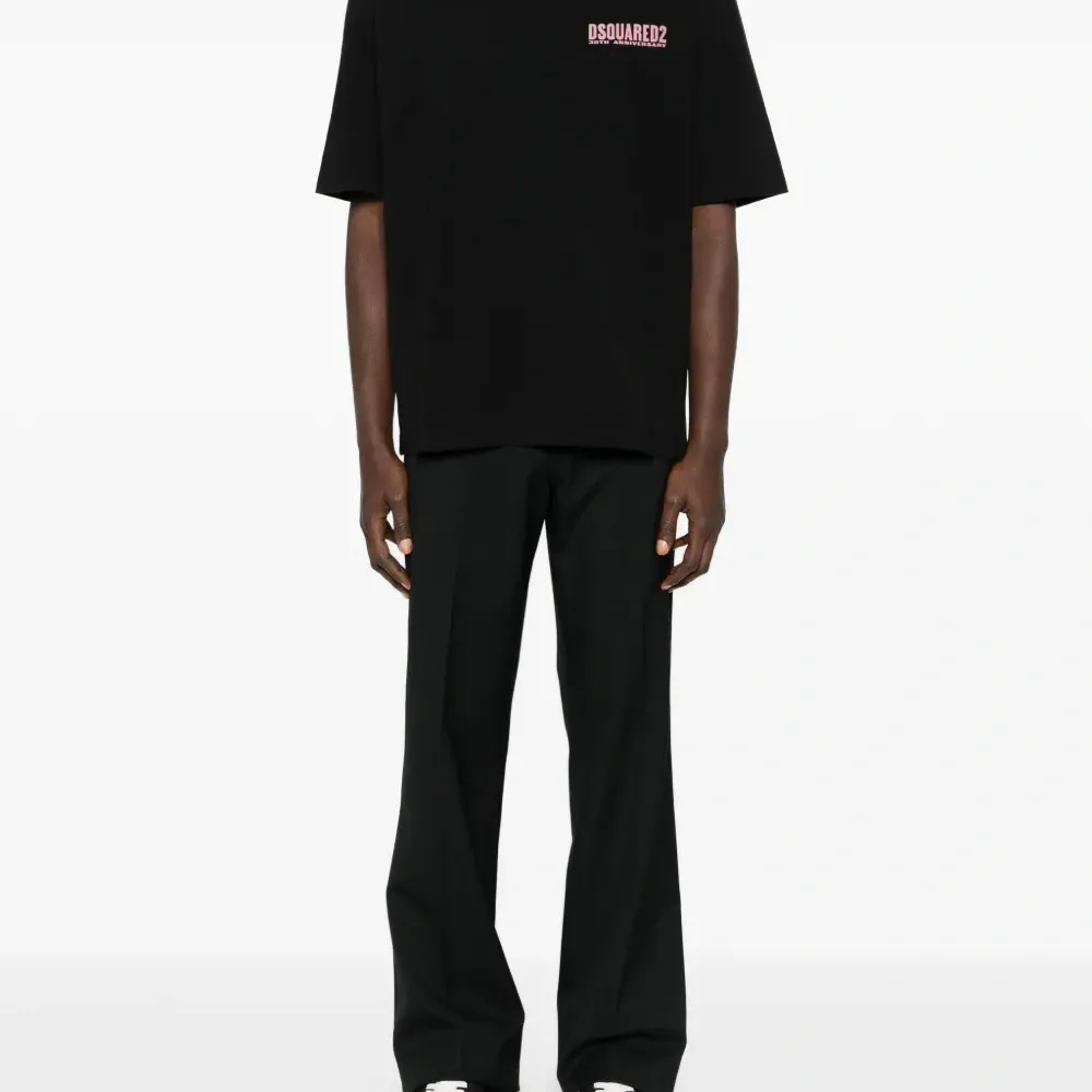 Футболка с принтом-логотипом