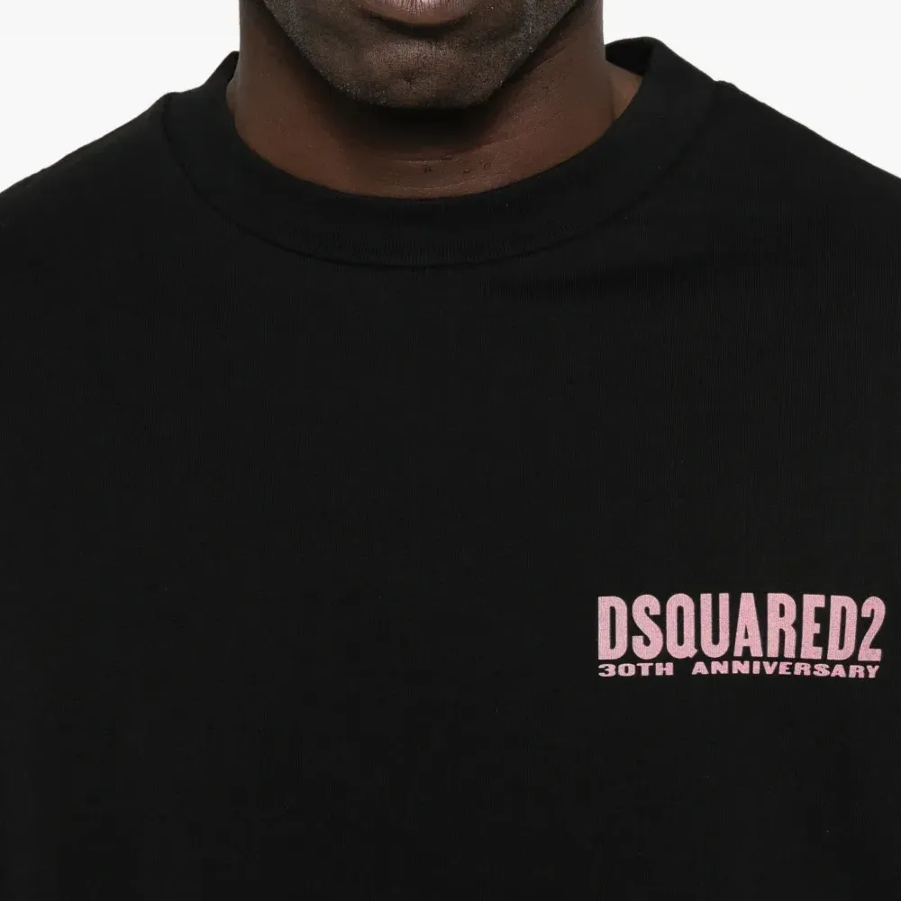 Футболка с принтом-логотипом