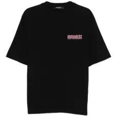 Футболка с принтом-логотипом