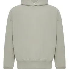 Хлопковое худи с длинными рукавами