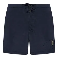 Шорты с нашивкой-логотипом