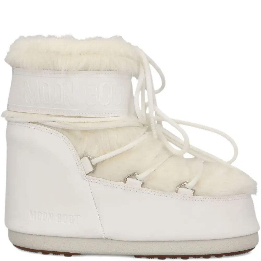 Сапоги из искусственного меха с логотипом Сапоги из искусственного меха с логотипом