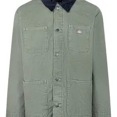 Куртка с воротником из вельвета