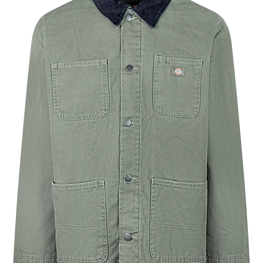 Куртка с воротником из вельвета