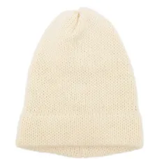 Шапка бини с подворотом