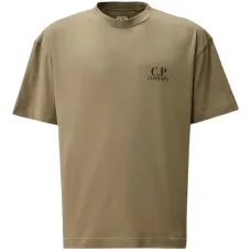 Рифленая футболка с круглым вырезом