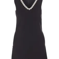 Платье мини с кристаллами Платье мини с кристаллами