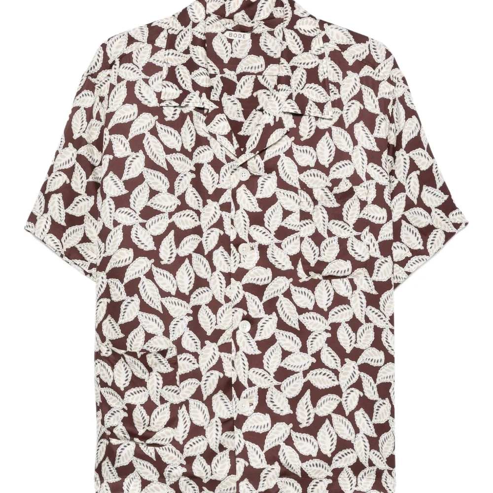 Рубашка с принтом